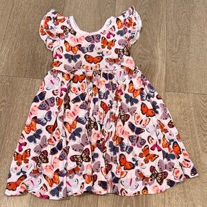 Little Sleepies Play Butterfly Print  twirl  Dress